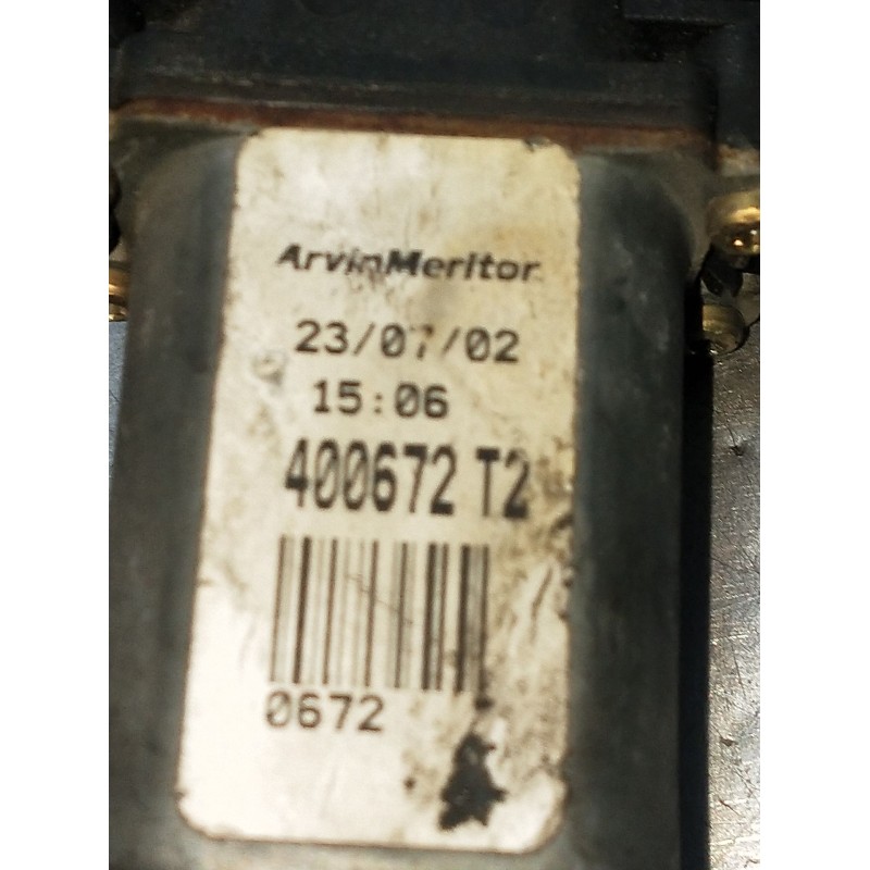 Recambio de elevalunas delantero derecho para citroën saxo (s0, s1) 1.5 d referencia OEM IAM 400672T2 5P 98