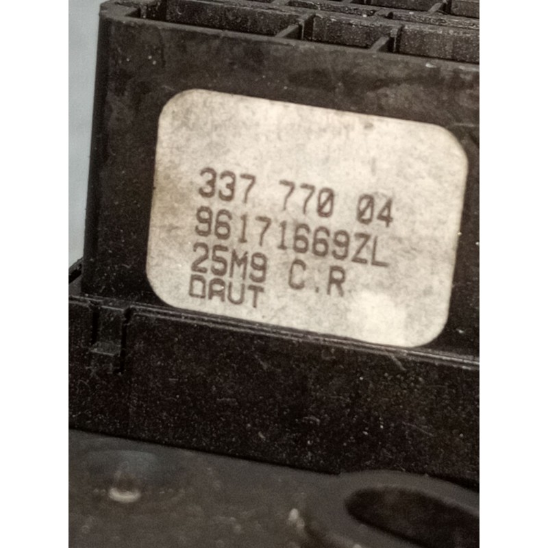 Recambio de mando luces para peugeot 306 (7b, n3, n5) 1.9 d referencia OEM IAM 96171669ZL 33777004 96171693ZL 34326504 93