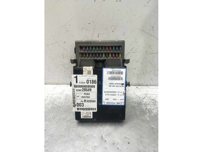 Recambio de caja reles / fusibles para renault laguna ii (bg0/1_) 2.0 16v (bg00, bg0k, bg0p, bg0w) referencia OEM IAM 8200228549