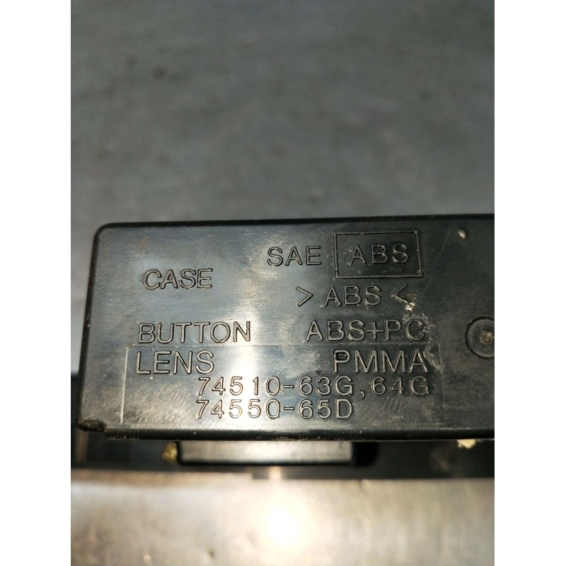 Recambio de mando calefaccion / aire acondicionado para suzuki baleno (eg) 1.6 i 16v (sy416) referencia OEM IAM 7451063G 7455065