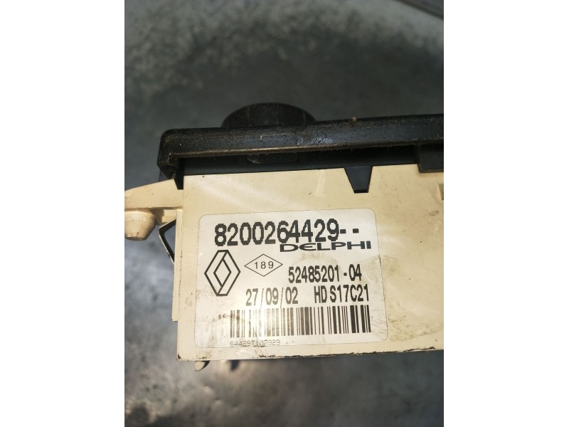 Recambio de mando calefaccion / aire acondicionado para renault laguna ii (bg0/1_) 2.0 16v (bg00, bg0k, bg0p, bg0w) referencia O