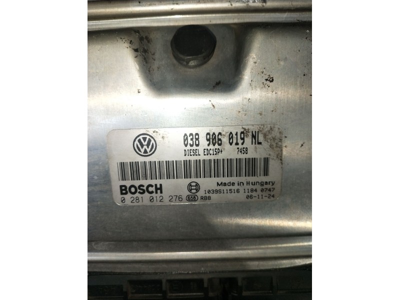 Recambio de centralita motor uce para seat ibiza iii (6l1) 1.9 tdi referencia OEM IAM 0281012276 038906019NL 1039S115116 06