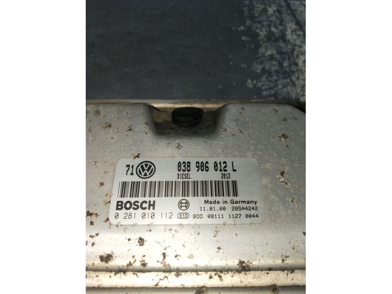 Recambio de centralita motor uce para volkswagen golf iv (1j1) 1.9 tdi referencia OEM IAM 0281010112 038906012L 28SA4242 98