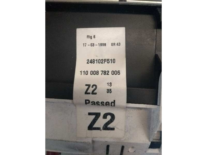 Recambio de cuadro instrumentos para nissan primera berlina (p11) 2.0 16v cat referencia OEM IAM 248102F510 Z2 