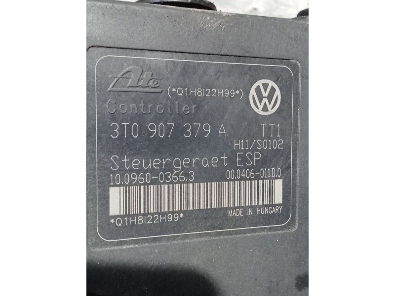 Recambio de abs para skoda suberb (3t4) ambition referencia OEM IAM 3T0907379A 310614517A 310614517A 10096003663