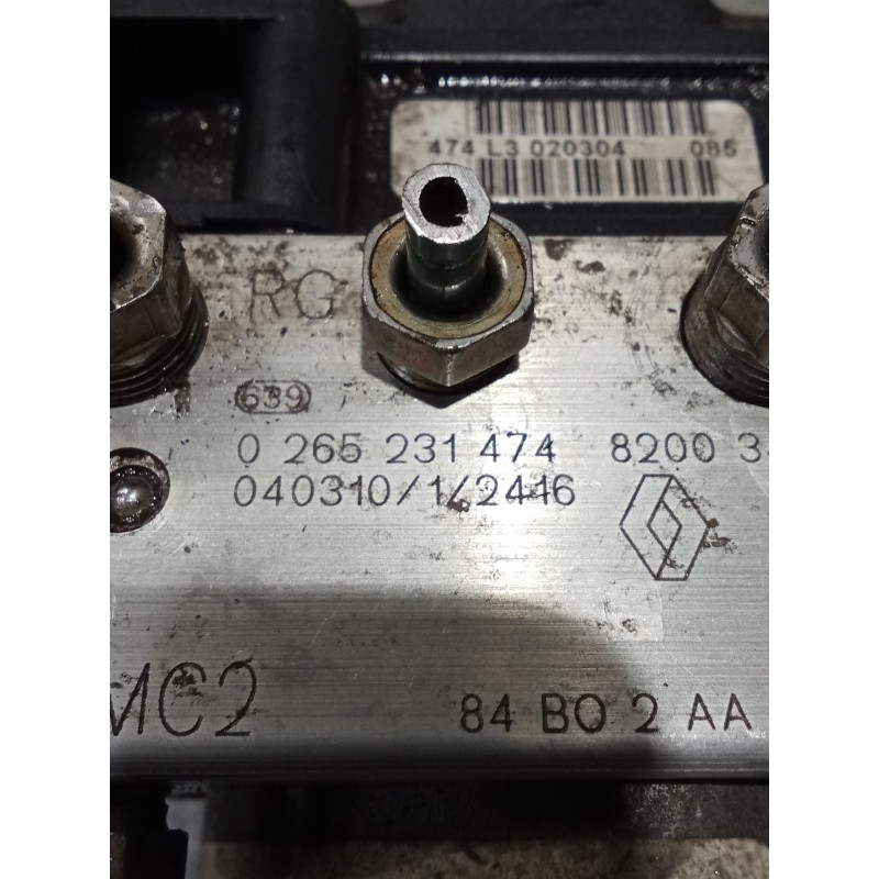 Recambio de abs para renault scénic ii (jm0/1_) 1.9 dci (jm0g, jm12, jm1g, jm2c) referencia OEM IAM 0265800387 0265231474 820034