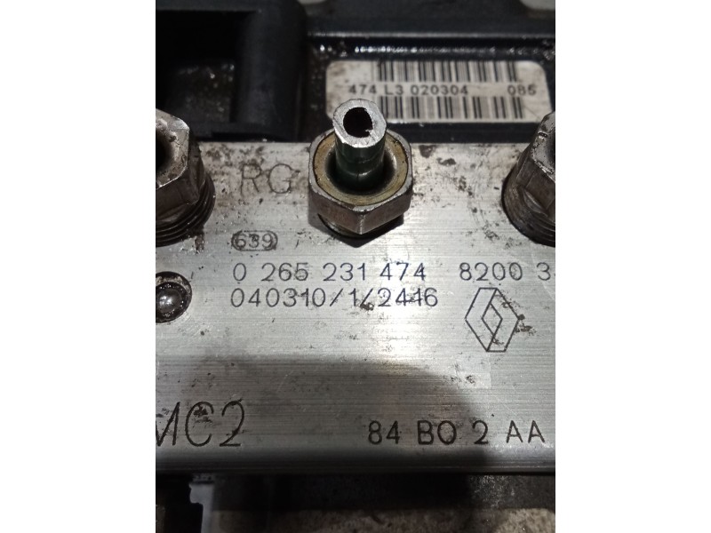 Recambio de abs para renault scénic ii (jm0/1_) 1.9 dci (jm0g, jm12, jm1g, jm2c) referencia OEM IAM 0265800387 0265231474 820034