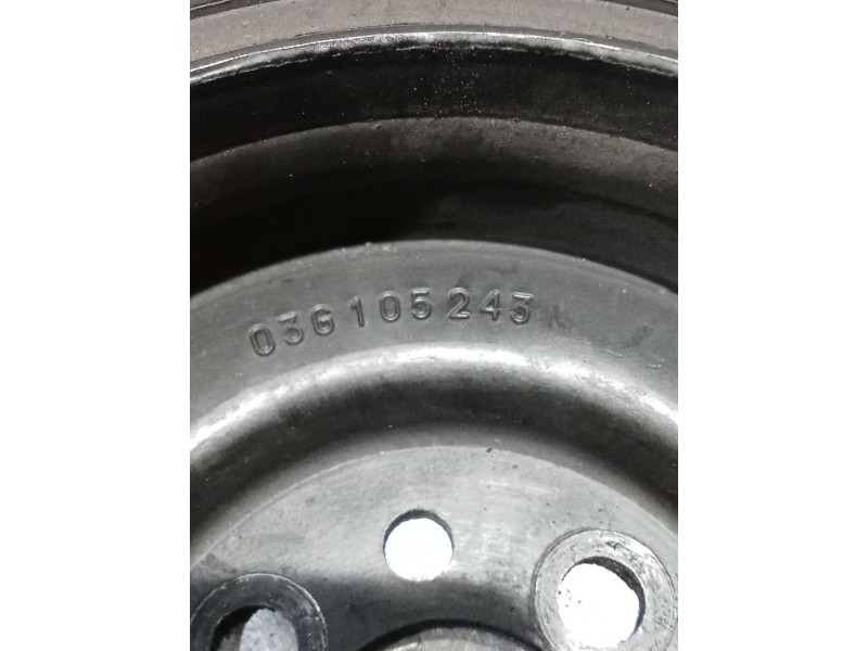Recambio de polea cigueñal para skoda suberb (3t4) ambition referencia OEM IAM 03G105243  08