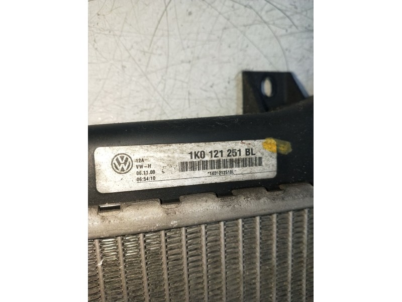 Recambio de radiador agua para skoda suberb (3t4) ambition referencia OEM IAM 1K0121251BL  08