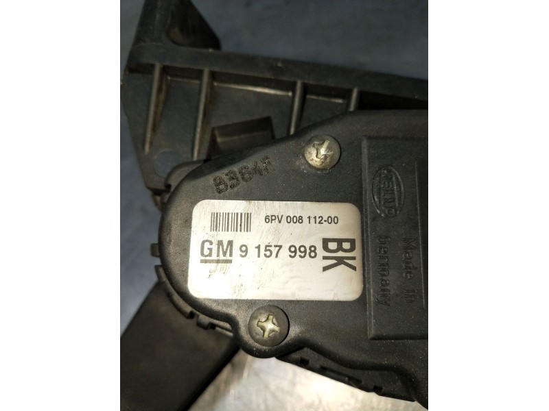 Recambio de potenciometro pedal para opel astra h (a04) 1.6 (l48) referencia OEM IAM 6PV00811200 9157998 04