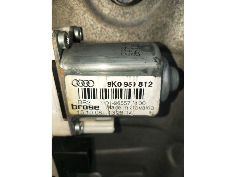 Recambio de elevalunas trasero derecho para skoda suberb (3t4) ambition referencia OEM IAM 8K0959812 5P 08