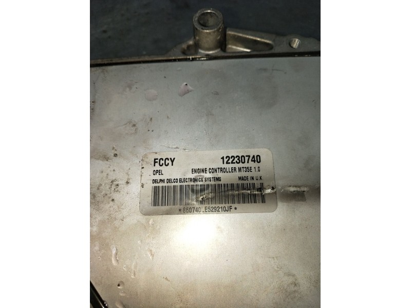 Recambio de centralita motor uce para opel astra h (a04) 1.6 (l48) referencia OEM IAM 12230740  04