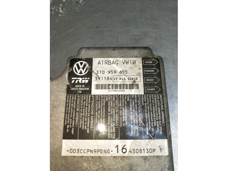 Recambio de kit airbag para skoda suberb (3t4) ambition referencia OEM IAM  3T0959655 08