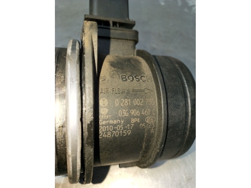 Recambio de caudalimetro para volkswagen passat berlina (3c2) advance referencia OEM IAM 0281002735 03G906461C 05