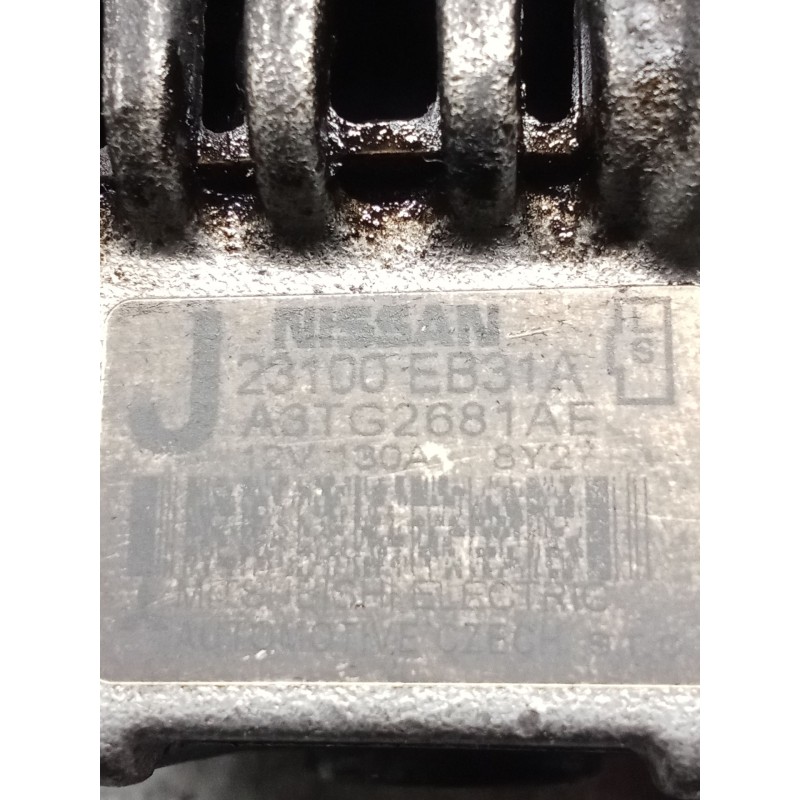 Recambio de alternador para nissan cabstar (f24m, f24w) 35.13 dci, 45.13 dci 2.5 (f24m) referencia OEM IAM 23100EB31A A3TG2681AE