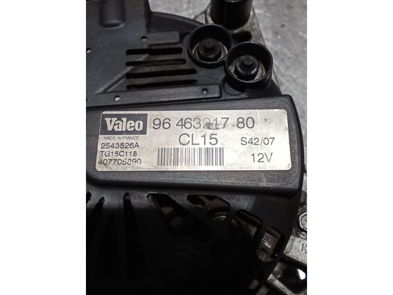 Recambio de alternador para peugeot 308 i (4a_, 4c_) 1.6 hdi referencia OEM IAM   07