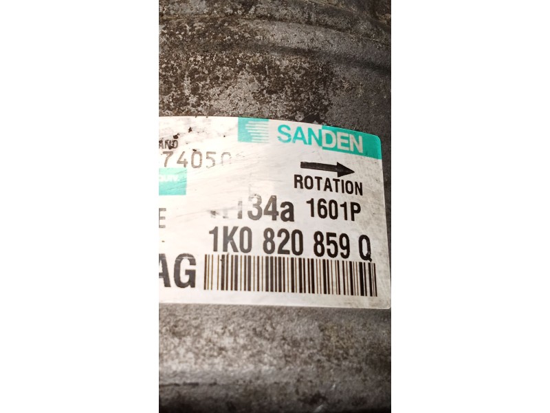 Recambio de compresor aire acondicionado para volkswagen passat berlina (3c2) advance referencia OEM IAM 1K0820859Q  05