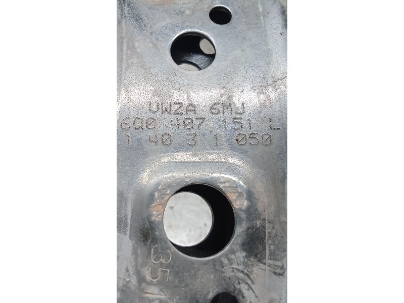 Recambio de brazo suspension inferior delantero derecho para volkswagen polo iv (9n_, 9a_) 1.4 tdi referencia OEM IAM 6Q0407151L