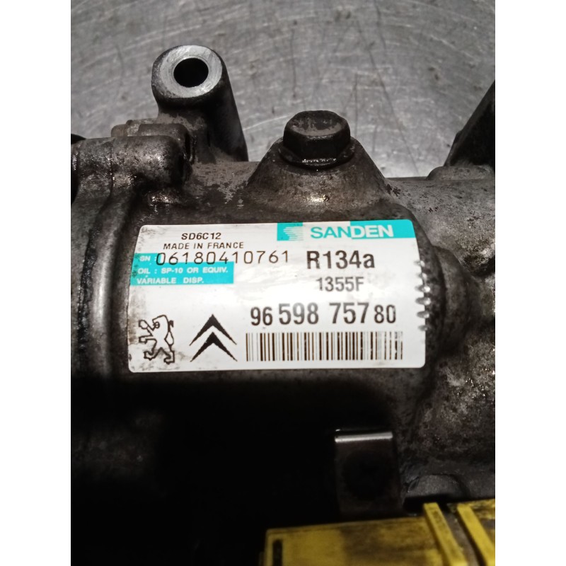 Recambio de compresor aire acondicionado para peugeot 308 i (4a_, 4c_) 1.6 hdi referencia OEM IAM 9659875780  07