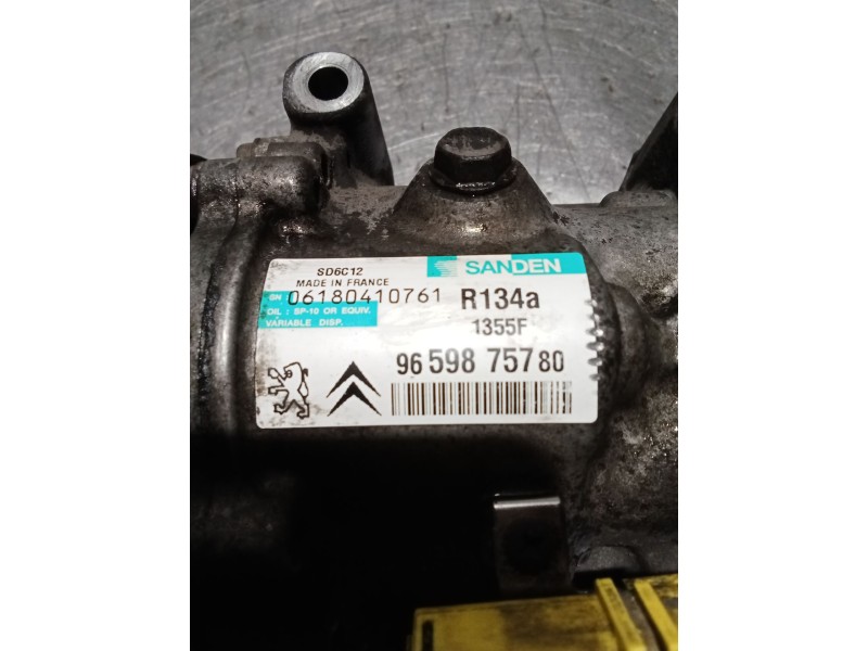 Recambio de compresor aire acondicionado para peugeot 308 i (4a_, 4c_) 1.6 hdi referencia OEM IAM 9659875780  07