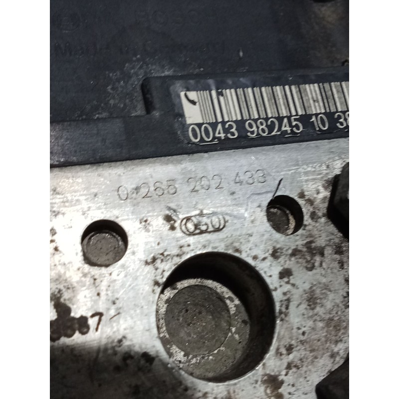 Recambio de abs para mercedes-benz clase a (w168) a 170 cdi (168.008) referencia OEM IAM A0034317412 0265202433 97