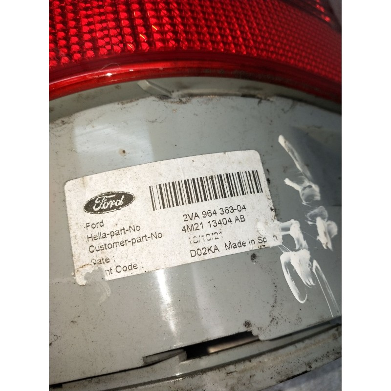 Recambio de piloto trasero derecho para ford galaxy i (wgr) 1.9 tdi referencia OEM IAM 2VA96436304 4M213404AB 00