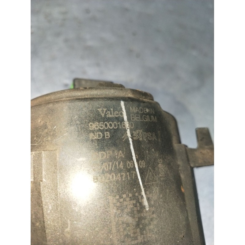 Recambio de faro antiniebla izquierdo para peugeot 207/207+ (wa_, wc_) 1.6 hdi referencia OEM IAM 9650001680  06