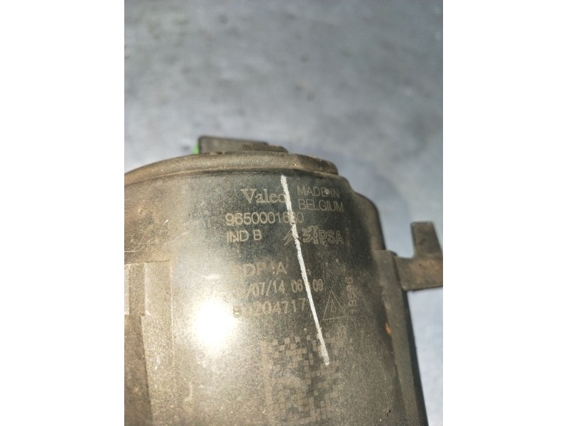 Recambio de faro antiniebla izquierdo para peugeot 207/207+ (wa_, wc_) 1.6 hdi referencia OEM IAM 9650001680  06
