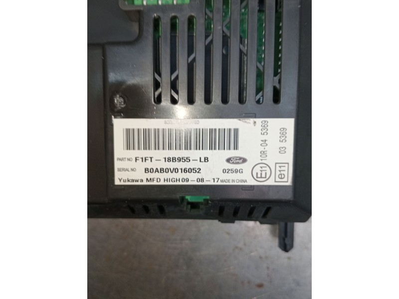 Recambio de pantalla multifuncion para ford focus turn. business referencia OEM IAM F1FT18B955LB B0AB0V016052 10R045369 14