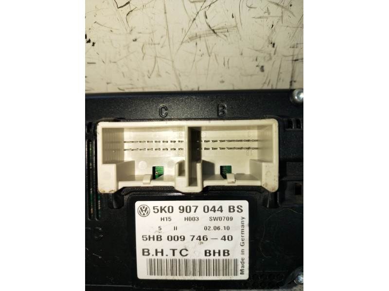 Recambio de mando calefaccion / aire acondicionado para volkswagen passat berlina (3c2) advance referencia OEM IAM 5K0907044BS 5