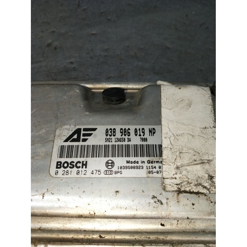 Recambio de centralita motor uce para ford galaxy i (wgr) 1.9 tdi referencia OEM IAM 0281012475 038906019NP 1039S08923 00