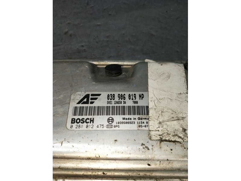 Recambio de centralita motor uce para ford galaxy i (wgr) 1.9 tdi referencia OEM IAM 0281012475 038906019NP 1039S08923 00