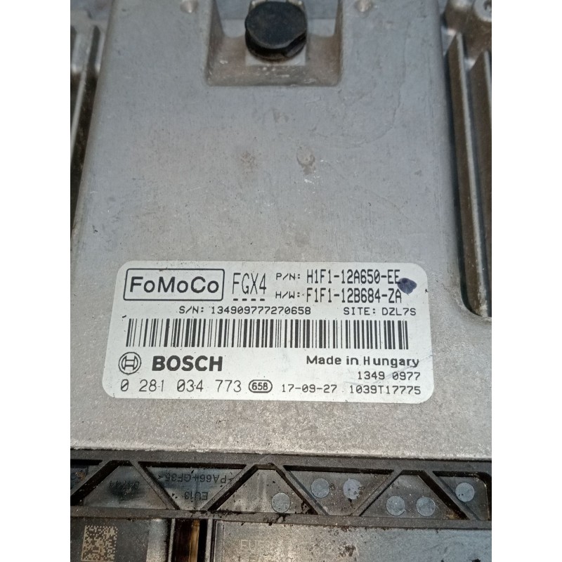 Recambio de centralita motor uce para ford focus turn. business referencia OEM IAM 0281034773 H1F112A650EE F1F112B684ZA 1039T177