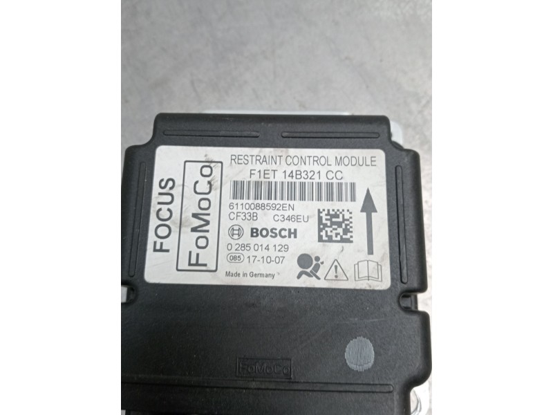 Recambio de centralita airbag para ford focus turn. business referencia OEM IAM F1ET14B321CC 0285014129 6110088592EN 14