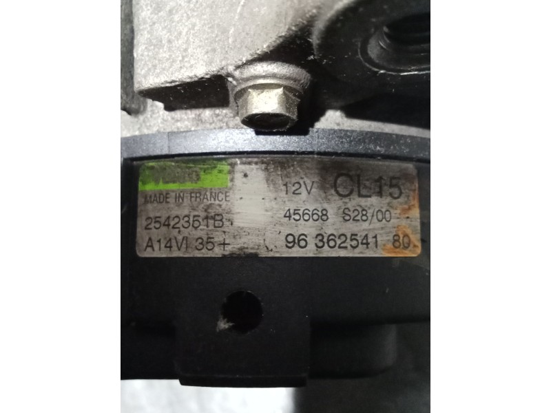 Recambio de alternador para peugeot 406 (8b) 2.0 hdi 110 referencia OEM IAM 9636254180  99