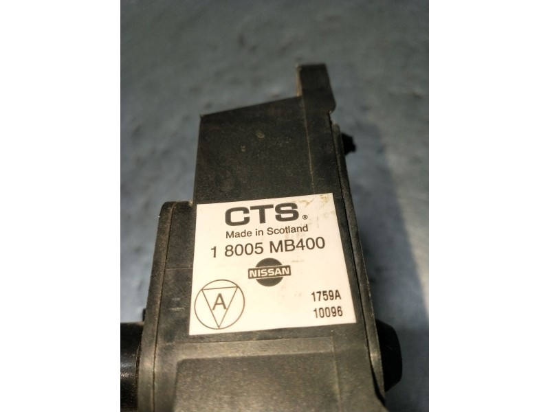 Recambio de potenciometro pedal para nissan cabstar (f24m, f24w) 35.13 dci, 45.13 dci 2.5 (f24m) referencia OEM IAM 18005MB400  