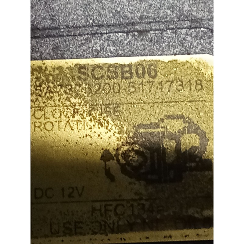 Recambio de compresor aire acondicionado para fiat 500 (312_) 1.2 (312axa1a) referencia OEM IAM 000517473180 51717318 07