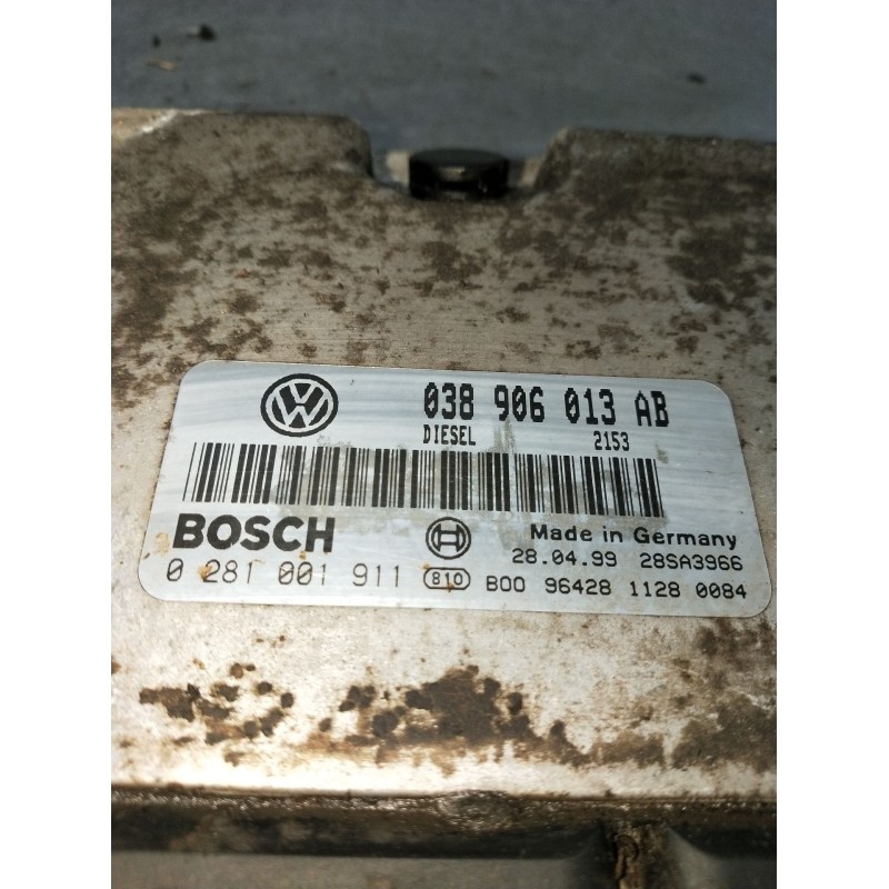 Recambio de centralita motor uce para seat ibiza ii (6k1) 1.9 sdi referencia OEM IAM 0281001911 038906013AB 28SA3966 99