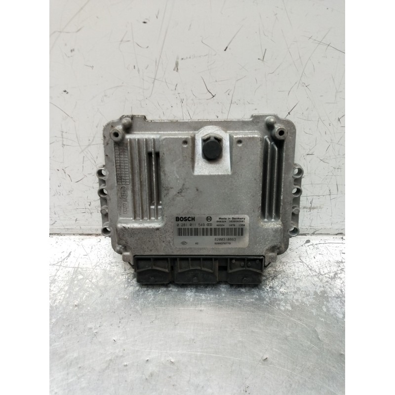 Recambio de centralita motor uce para renault scénic ii (jm0/1_) 1.9 dci (jm0g, jm12, jm1g, jm2c) referencia OEM IAM 0281011549 