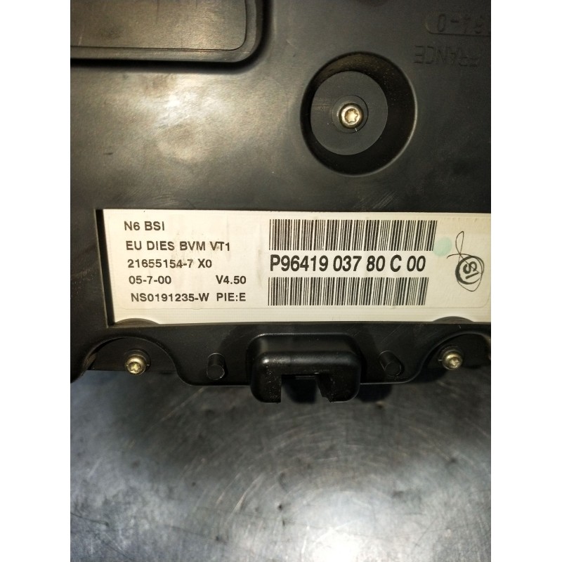 Recambio de cuadro instrumentos para citroën xsara coupé (n0) 2.0 hdi 90 referencia OEM IAM P9641903780 216551547X0 NS0191235W 9