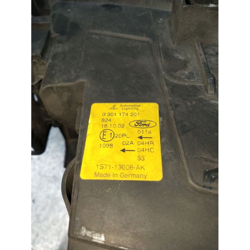 Recambio de faro izquierdo para ford mondeo iii (b5y) 1.8 16v referencia OEM IAM 0301174201 1S7113006AK 01