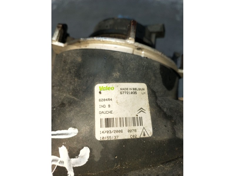 Recambio de faro antiniebla izquierdo para citroën xsara coupé (n0) 2.0 hdi 90 referencia OEM IAM 67721035 6204R4 97