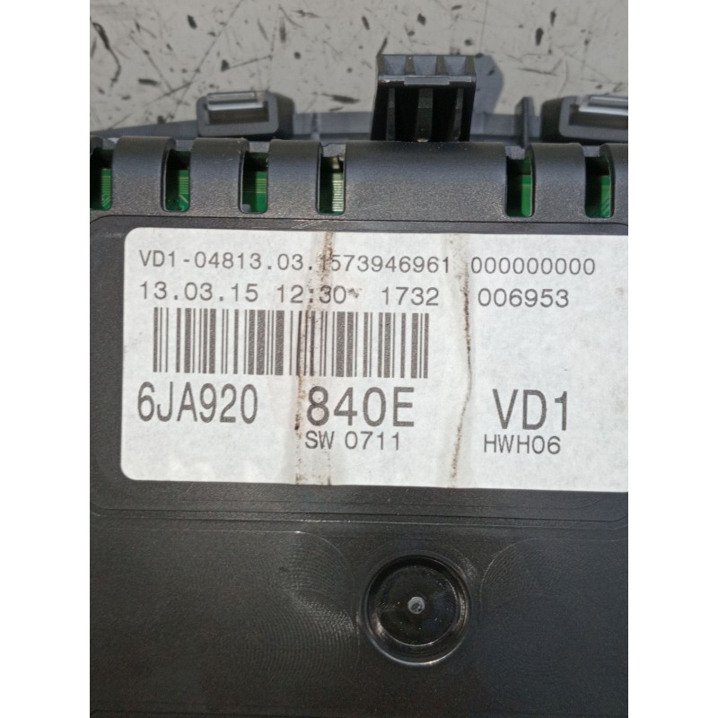 Recambio de cuadro instrumentos para seat toledo iv (kg3) 1.6 tdi referencia OEM IAM   