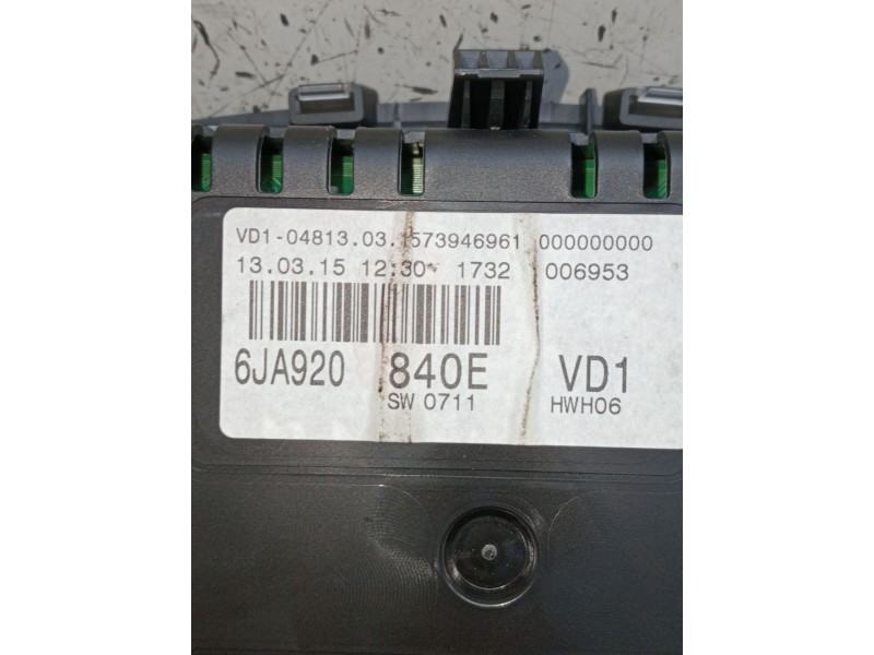 Recambio de cuadro instrumentos para seat toledo iv (kg3) 1.6 tdi referencia OEM IAM   