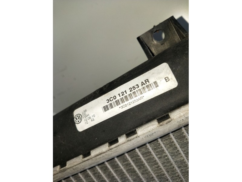 Recambio de radiador agua para volkswagen passat berlina (3c2) advance referencia OEM IAM 3C0121253AR  05