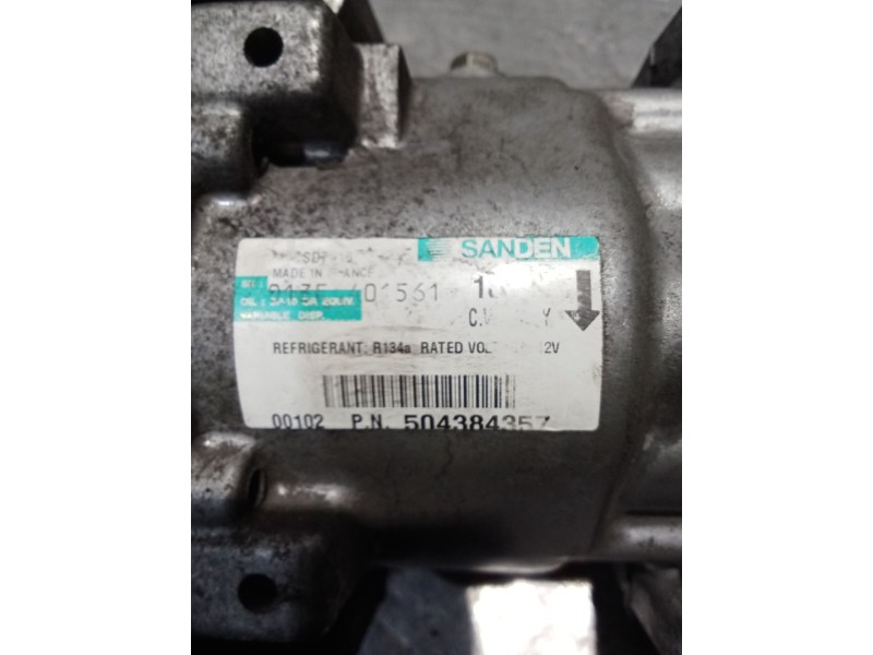 Recambio de compresor aire acondicionado para fiat ducato furgoneta (250_) 130 multijet 2,3 d 4x4 referencia OEM IAM 504384357  