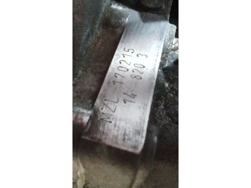 Recambio de caja cambios para seat toledo iv (kg3) 1.6 tdi referencia OEM IAM MZL 5V 170215 14 820 3