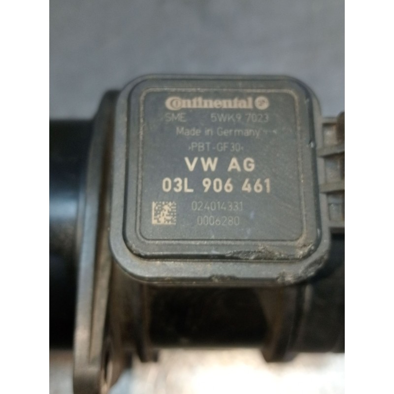 Recambio de caudalimetro para seat toledo iv (kg3) 1.6 tdi referencia OEM IAM 5WK97023 03L906461 024014331 0006280 12