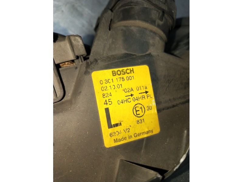 Recambio de faro izquierdo para peugeot 406 (8b) 2.0 hdi 110 referencia OEM IAM 0301175001  99