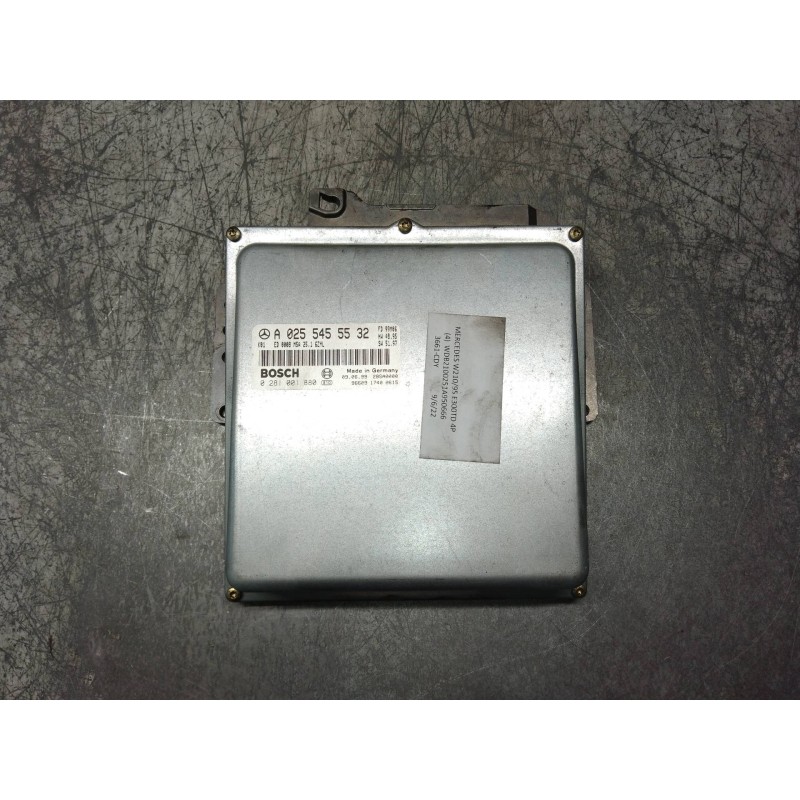 Recambio de centralita motor uce para mercedes clase e (w210) berlina diesel 300 turbodiesel (210.025) referencia OEM IAM 028100